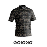 XOXO - Mandarin Collar Polo T-shirt