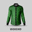 Green Diamond- Men's Formal Satin Shirt