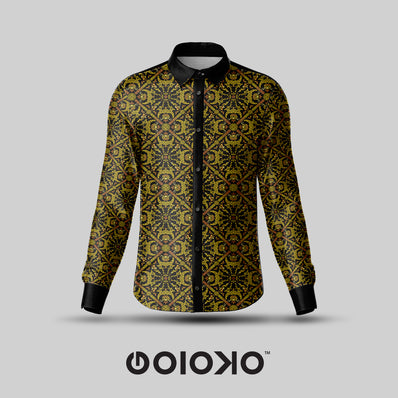 Exquisite Baroque- Men's Formal Satin Shirt