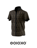 Gold Baroque 2 Mens Short Sleeve Shirt