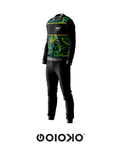 Green Warzone Mens Summer Tracksuit