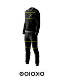 Black & Yellow Mens Summer Tracksuit