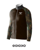 Sports Raglan Jacket Brown Dot Camo