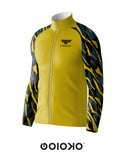 Sports Raglan Jacket Yellow Camo