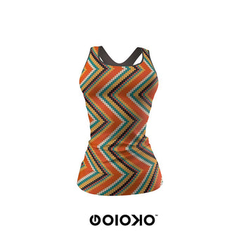 Traditional Tribal Multi Colour - Body Fit Tank Top