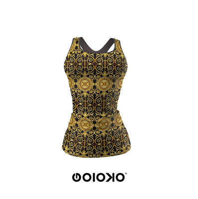 Baroque Gold - Body Fit Tank Top