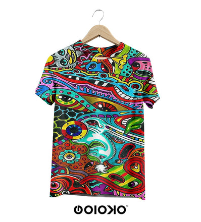 Doodle Colour - Short Sleeve T-Shirt