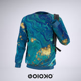 Teal Marble OverKill - Sweatshirt