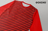 Red Stripe - Long Sleeve T-Shirt