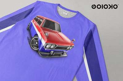 Purple Red Auto - Long Sleeve T-Shirt