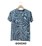 Teal tribal - Short Sleeve T-Shirt