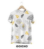 White Flowers Repeat - Short Sleeve T-Shirt