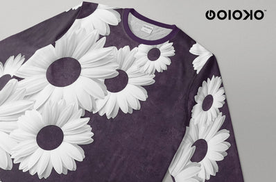 White Flower - Long Sleeve T-Shirt