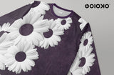 White Flower - Long Sleeve T-Shirt