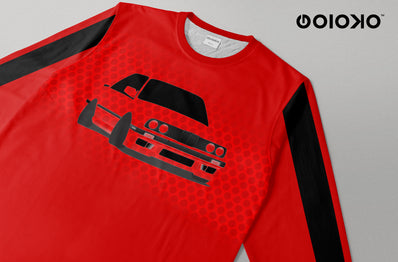 Red Shadowline - Long Sleeve T-Shirt