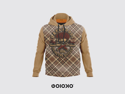 Dangerous Cream Checkard - Hoodie