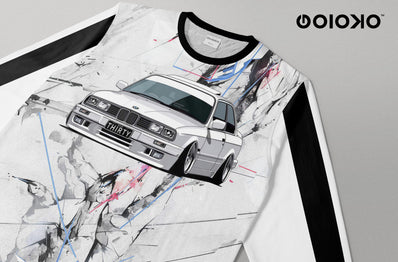 Marble Auto - Long Sleeve T-Shirt