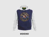 Blue and White To The Moon - Hoodie