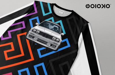 Block Vector Auto - Long Sleeve T-Shirt