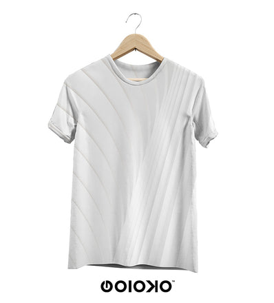 White Raked Sand - Short Sleeve T-Shirt