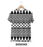 B&W Tirbal- Short Sleeve T-Shirt