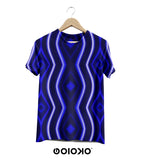 Deep Blue Tribal - Short Sleeve T-Shirt