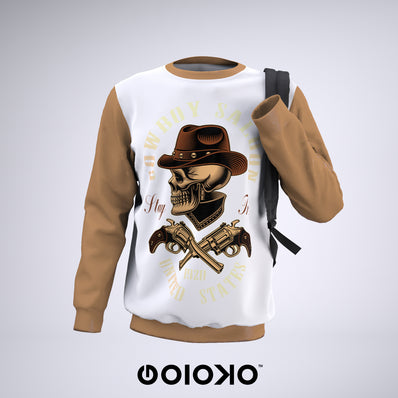 Gun Skull - Sweatshirt