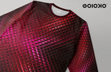 Burgundy Blocks - Long Sleeve T-Shirt