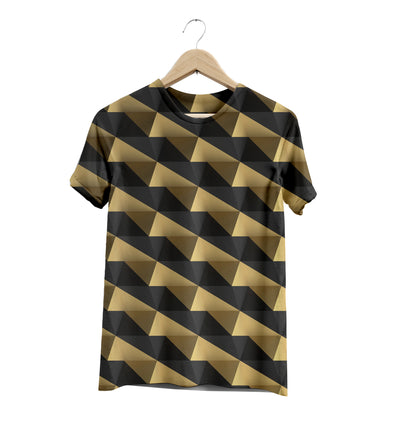 Gold 3d - Short Sleeve T-Shirt