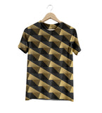 Gold 3d - Short Sleeve T-Shirt