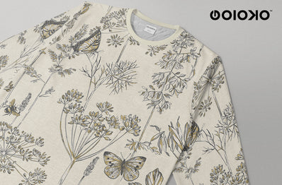 Chinese Cream - Long Sleeve T-Shirt