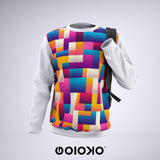 Multi Color Blocks - Sweatshirt