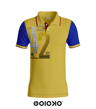 42 Mix Blue - Golf T-Shirt