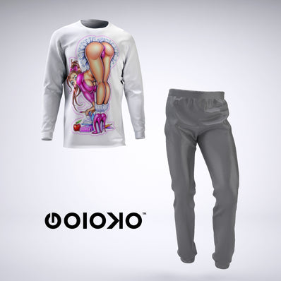 That day of the week - Mens 2 Piece Pajama Set