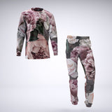 Royal Flowers - Mens 2 Piece Pajama Set