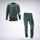 Green Marble - Mens 2 Piece Pajama Set