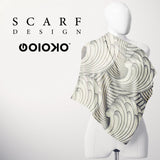 French Waves - Scarf