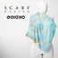 Blue Golf Marble - Scarf