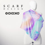 Purple Pastel Marble - Scarf