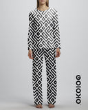Vector Blocks - Ladies Silk