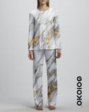 White Marble - Ladies Silk