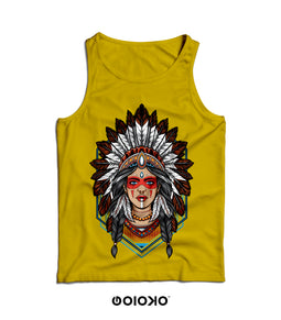 Mustard Red Indian - Unisex Vest